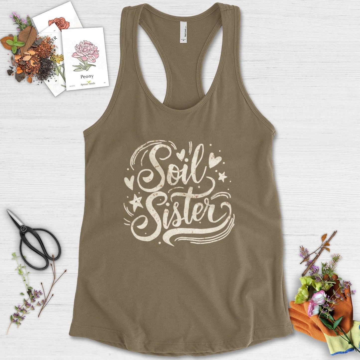 Soil Sister Garden Racerback