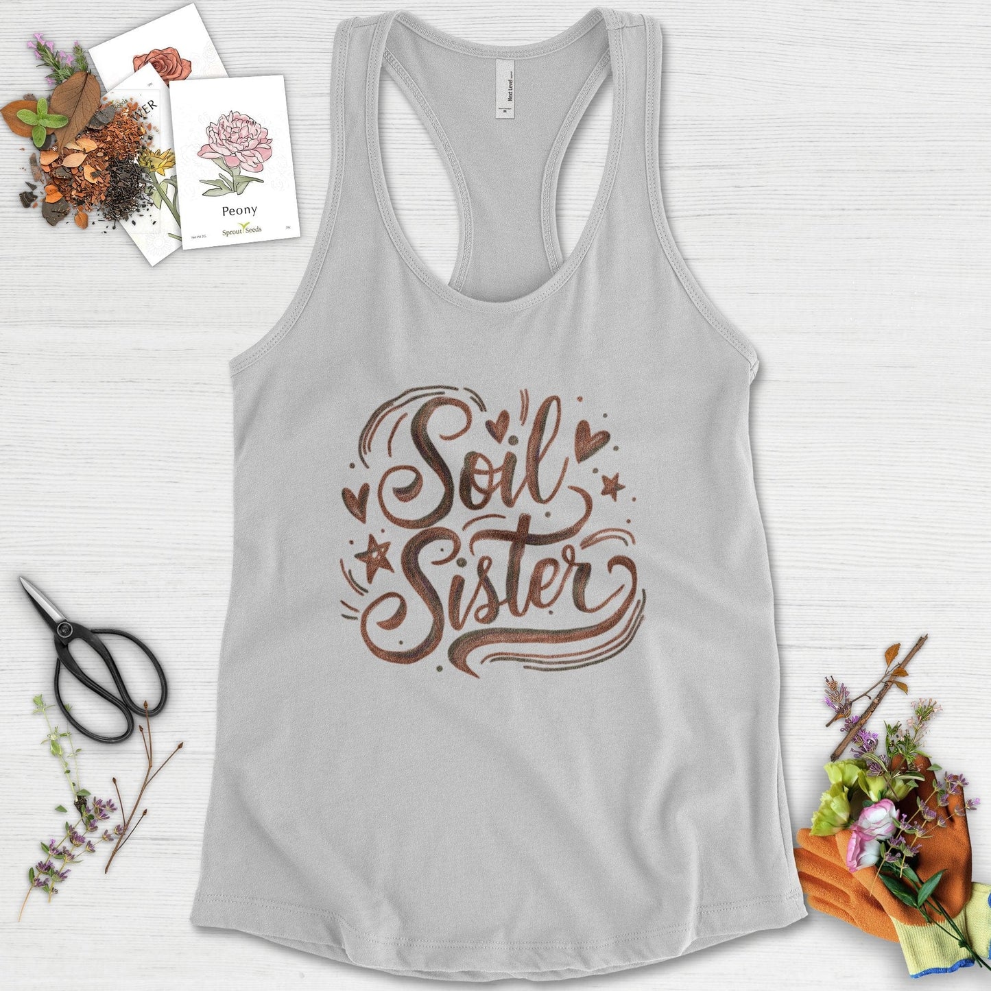 Soil Sister Garden Racerback
