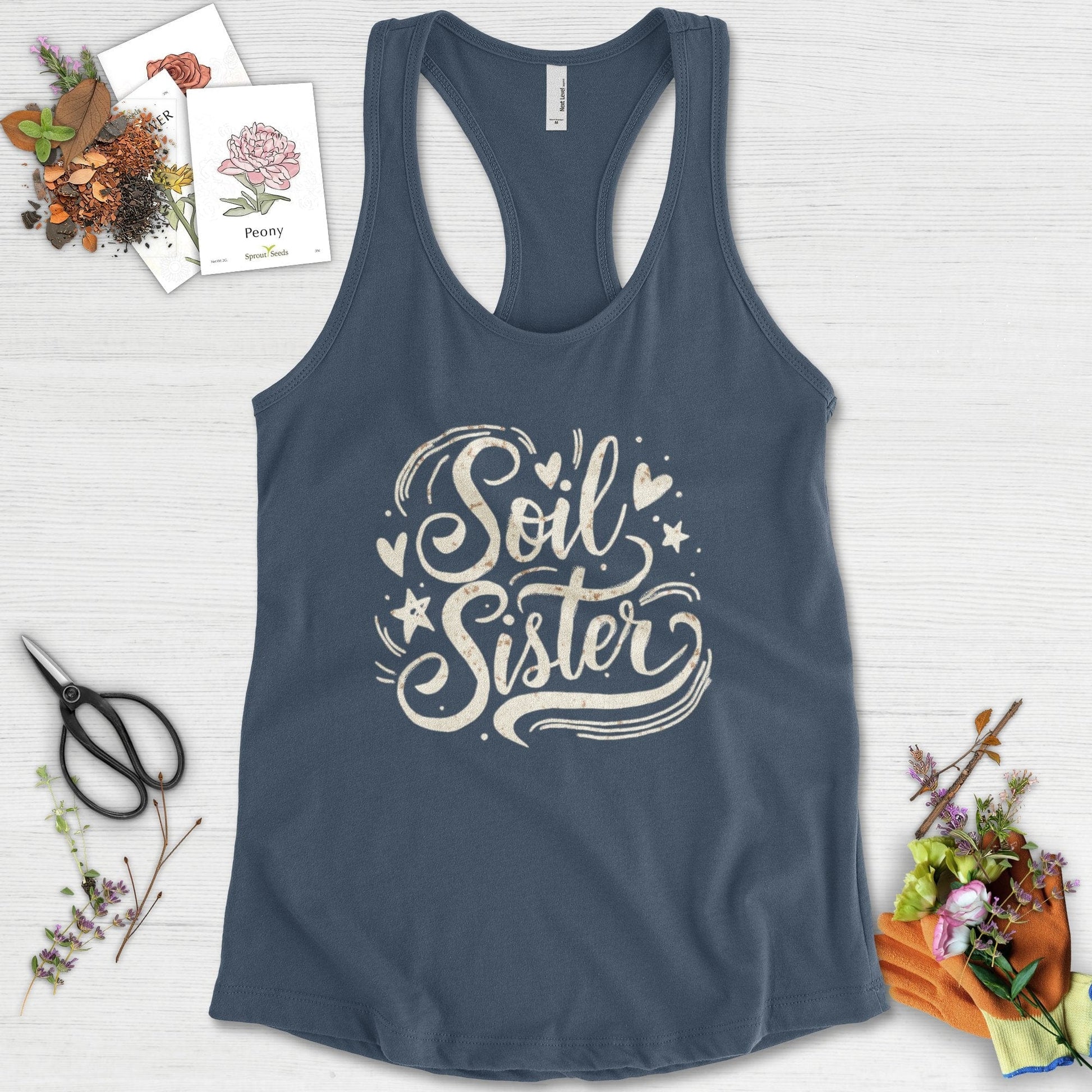 Soil Sister Garden Racerback