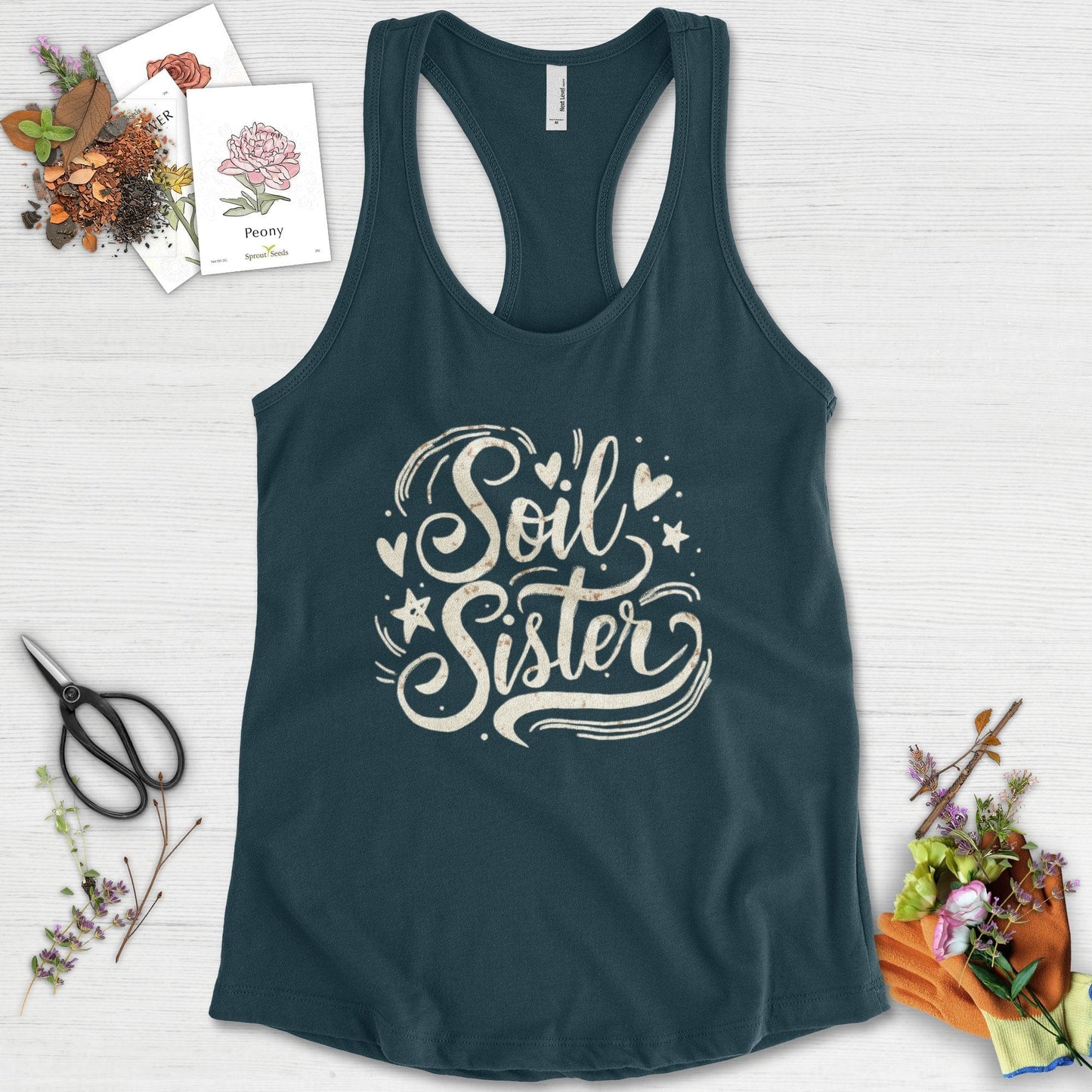 Soil Sister Garden Racerback