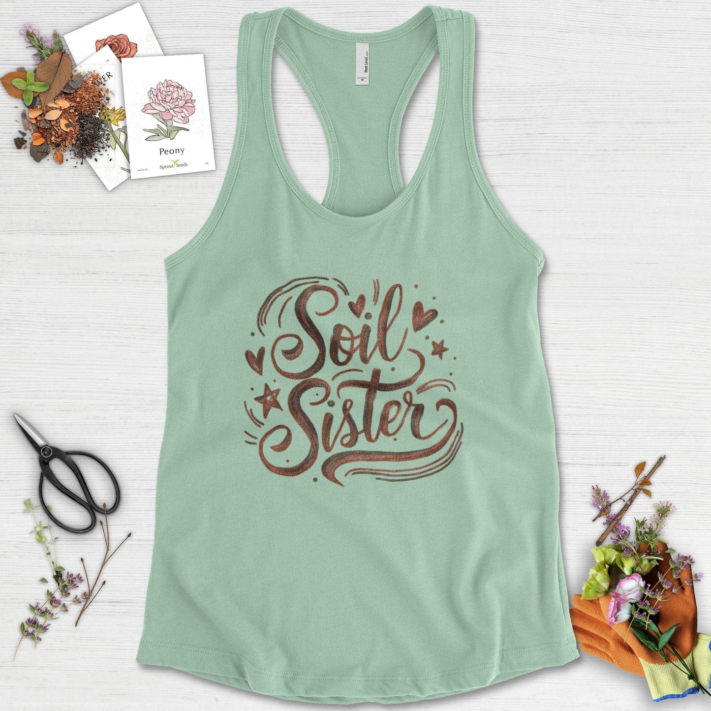 Soil Sister Garden Racerback