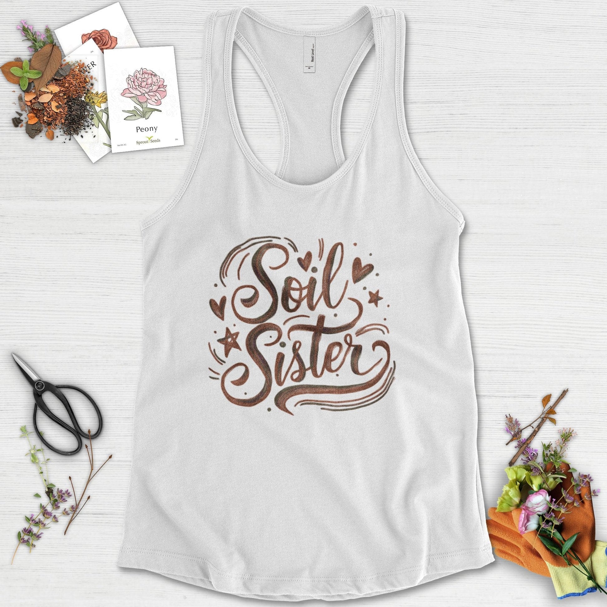 Soil Sister Garden Racerback