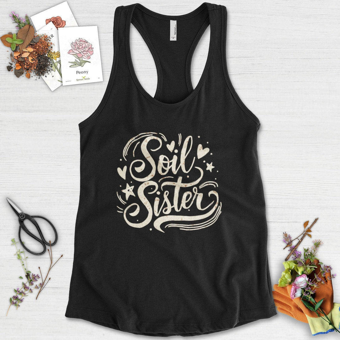 Soil Sister Garden Racerback