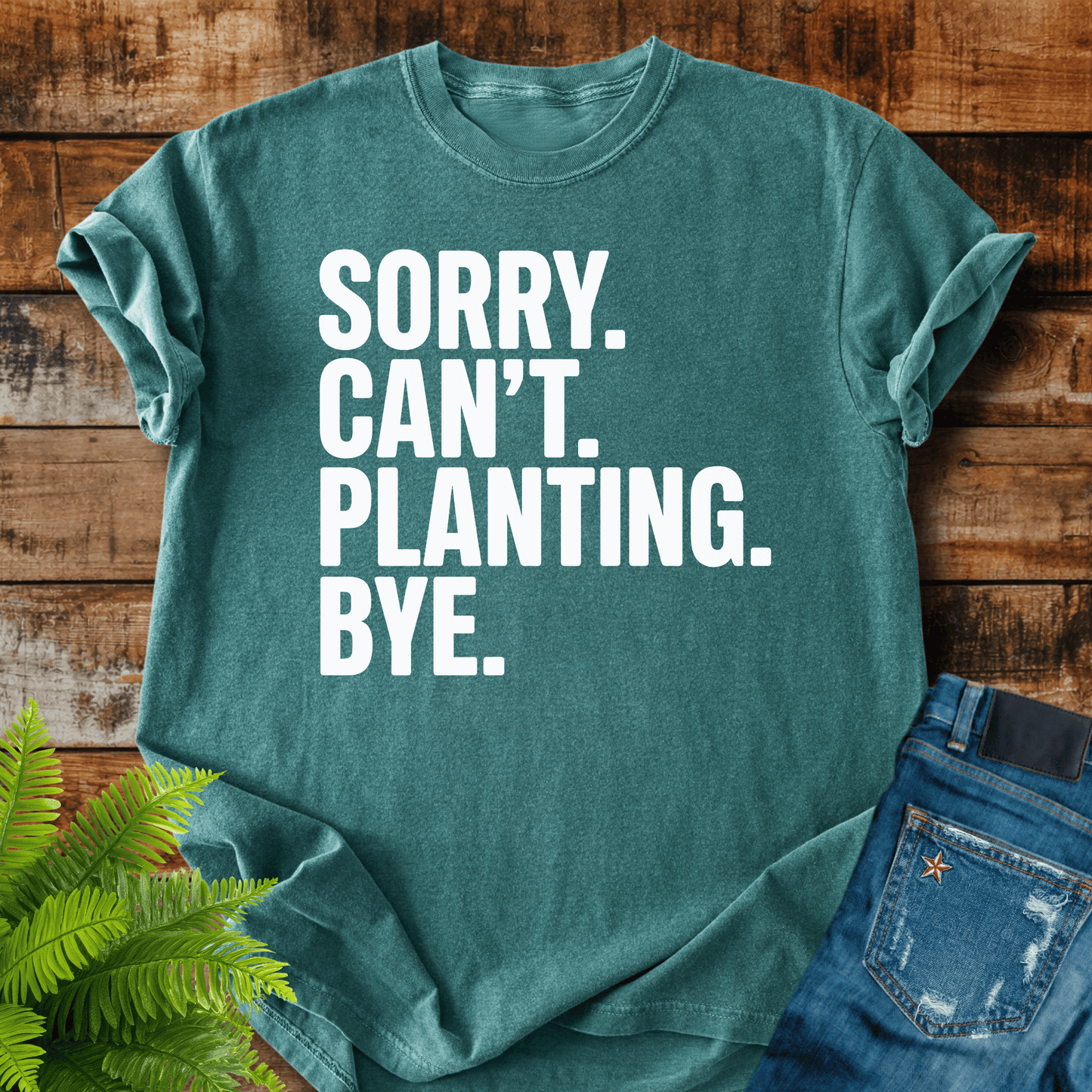 Sorry Cant Planting T-shirt