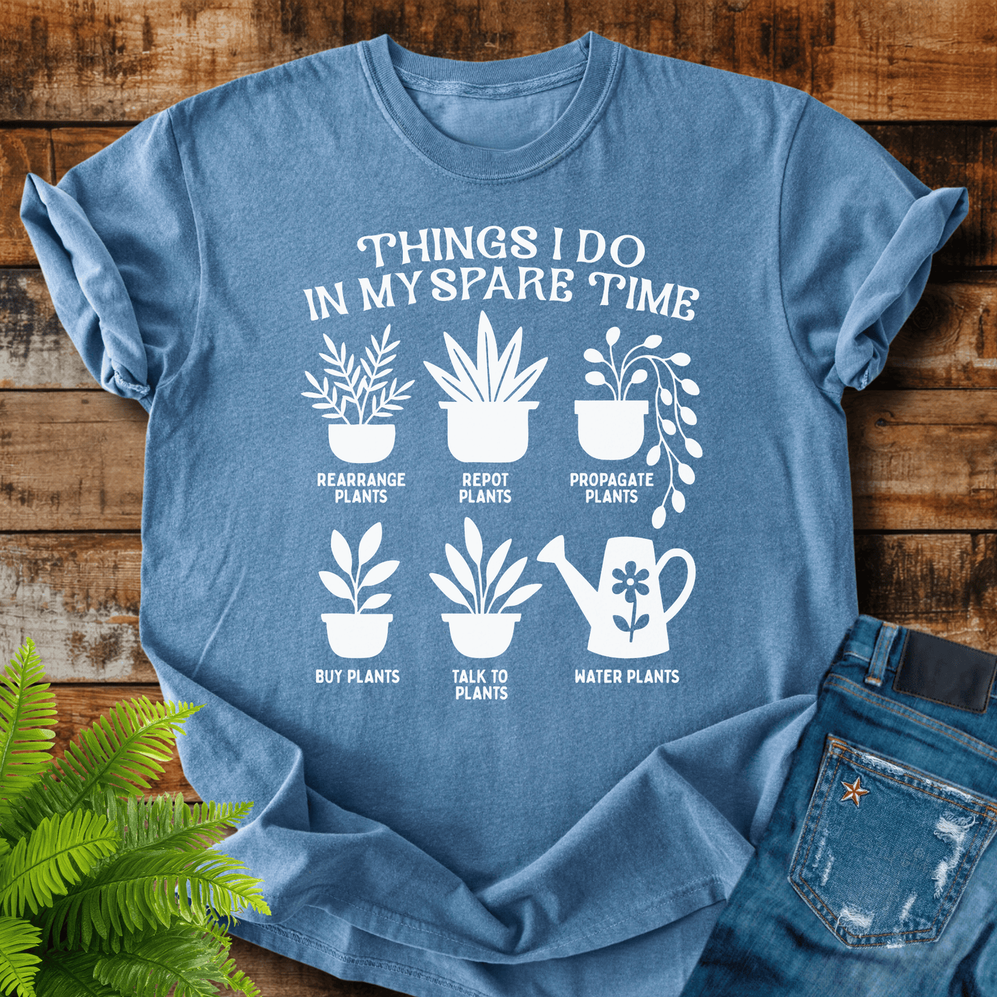 Spare Time Plants T-shirt