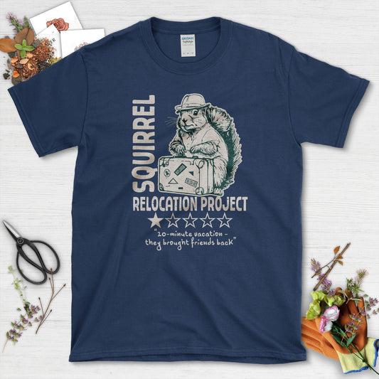 Squirrel Relocation Project T-Shirt