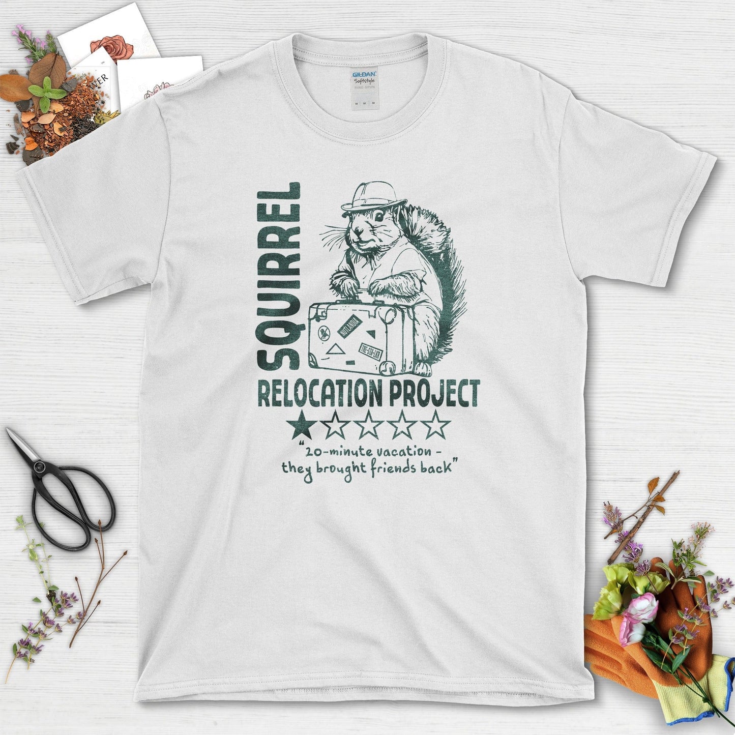 Squirrel Relocation Project T-Shirt