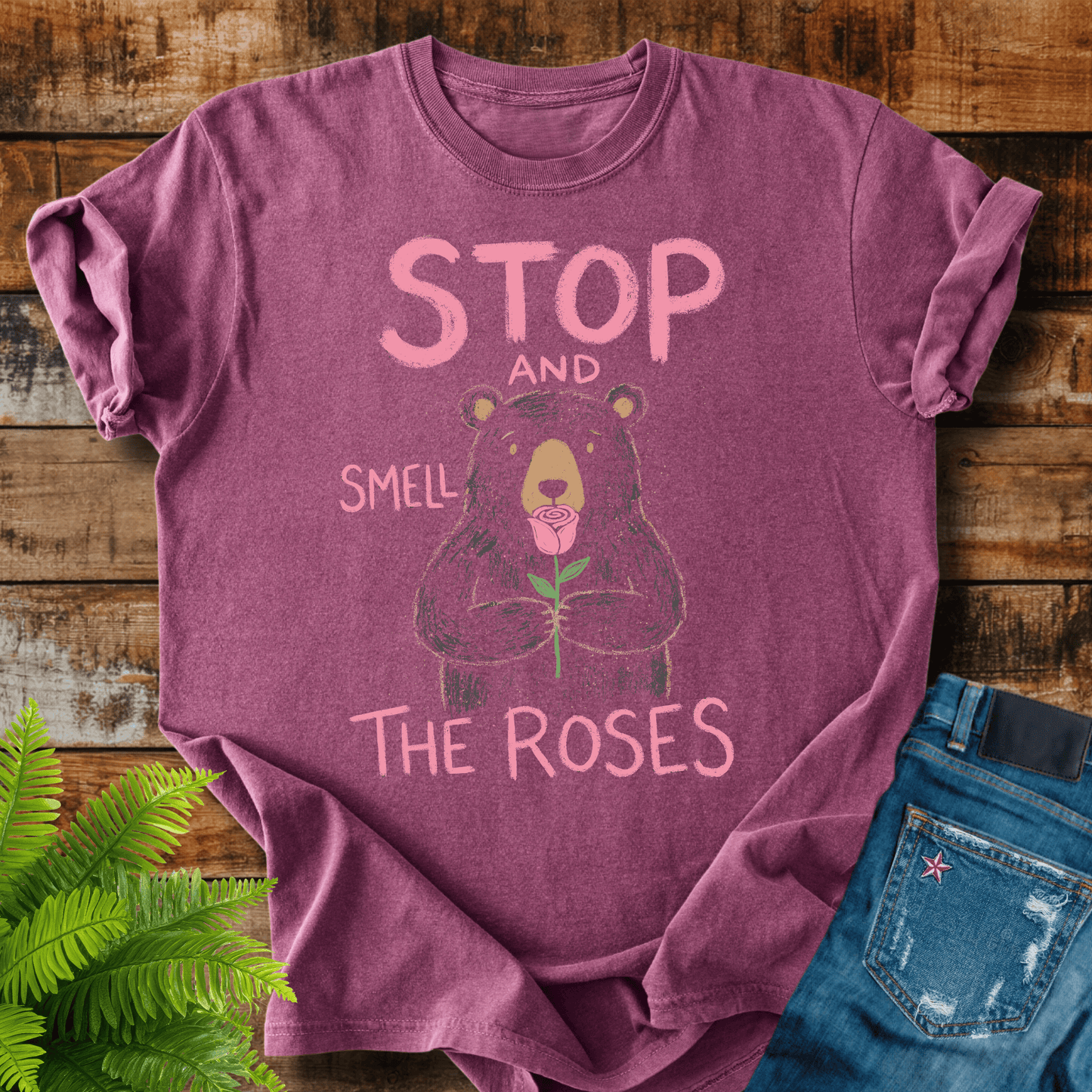 Stop Smell Roses T-shirt