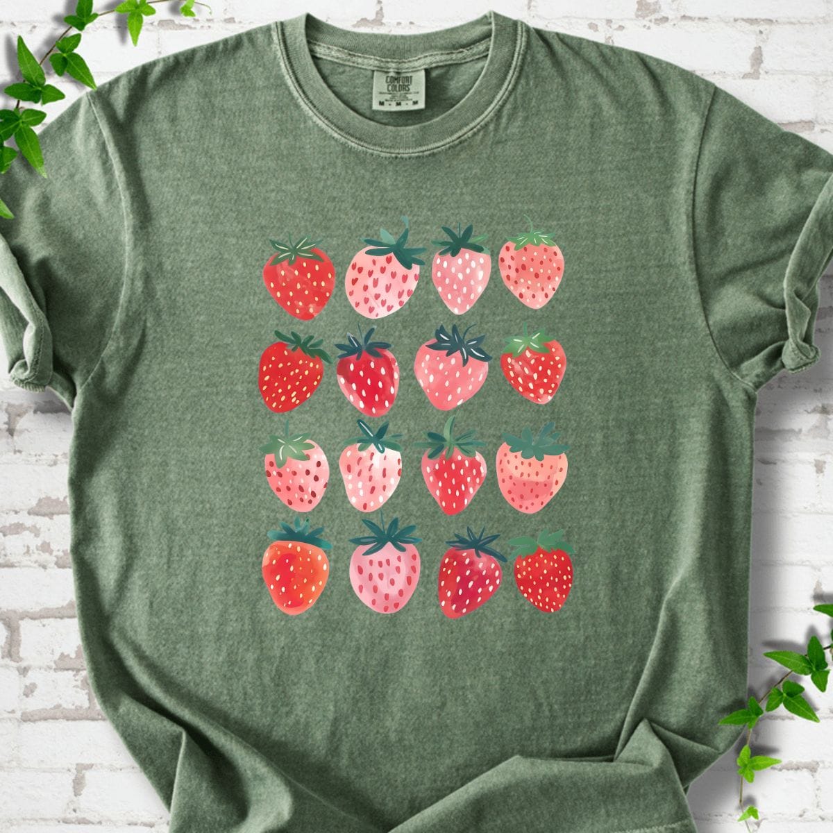 Strawberry Art T-Shirt