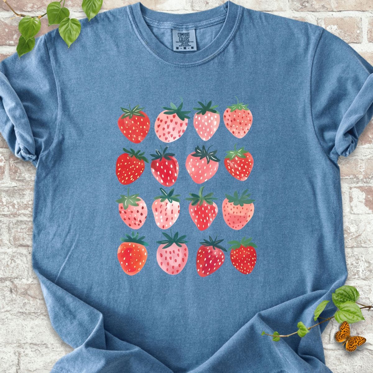 Strawberry Art T-Shirt