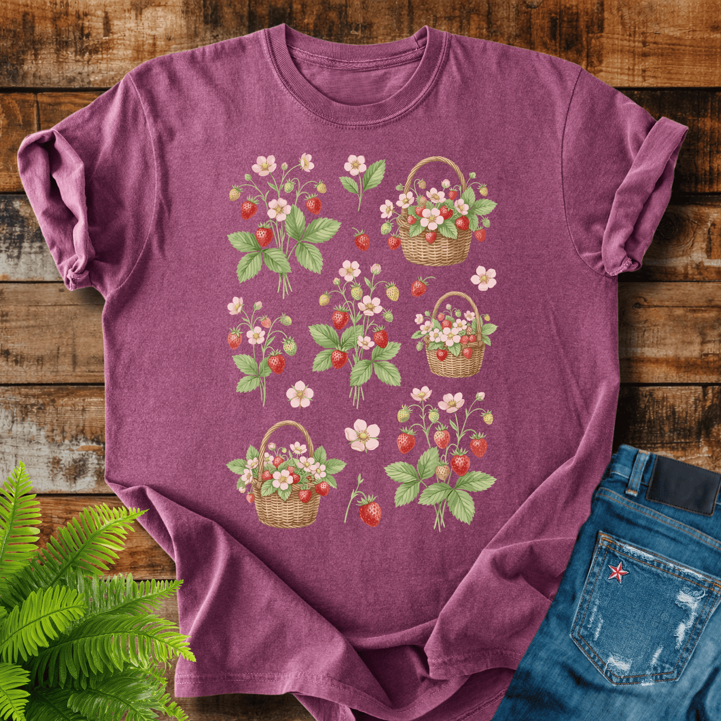Strawberry Basket T-shirt