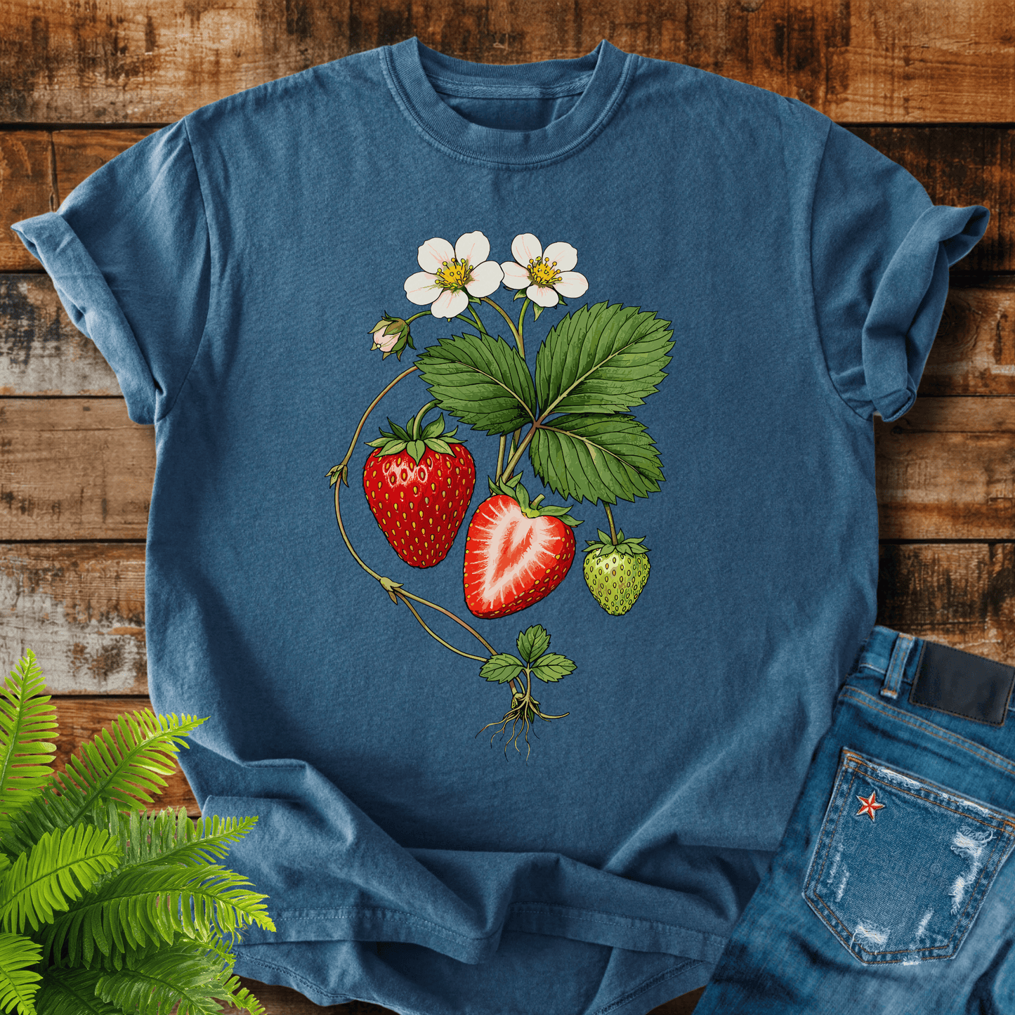 Strawberry Plant T-shirt