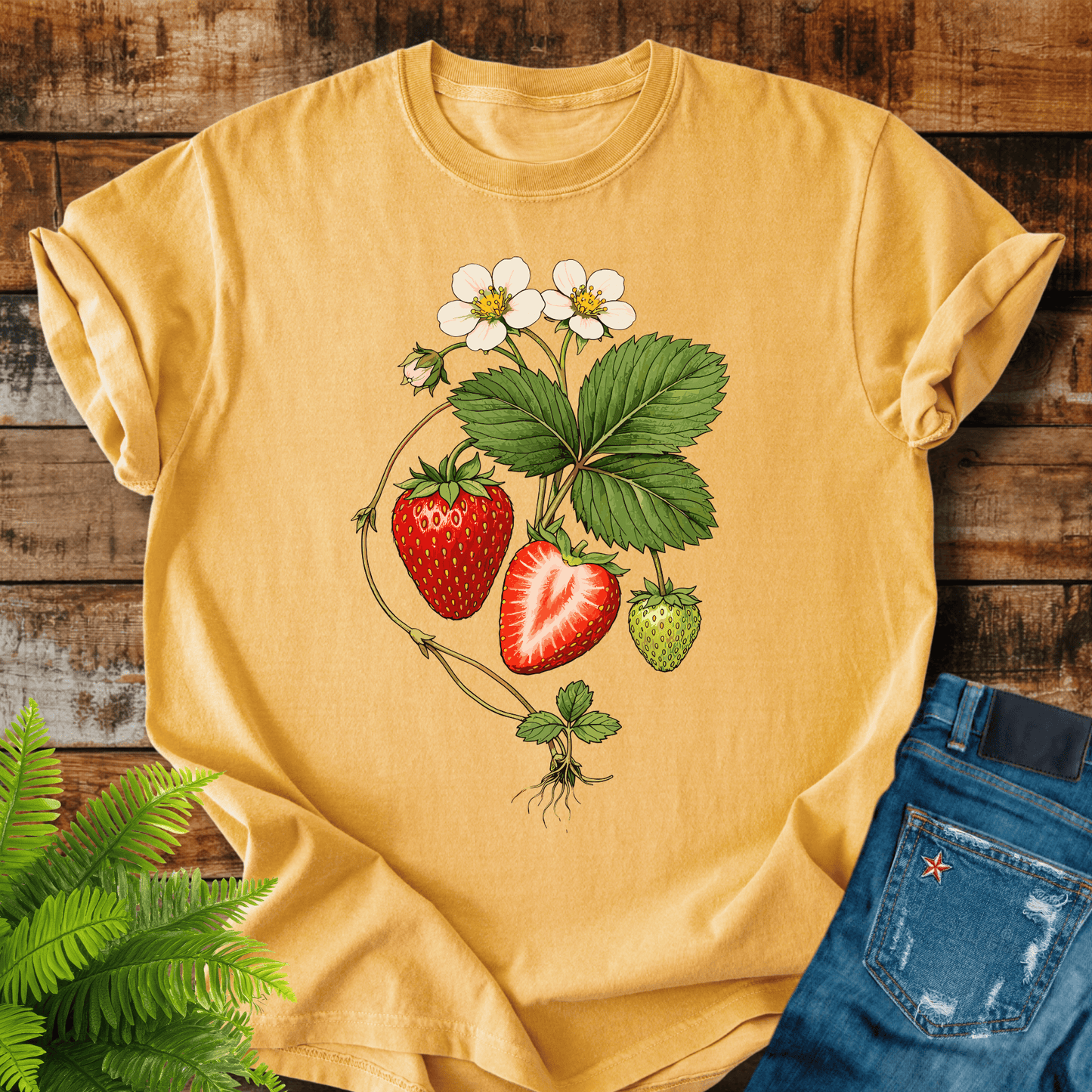 Strawberry Plant T-shirt