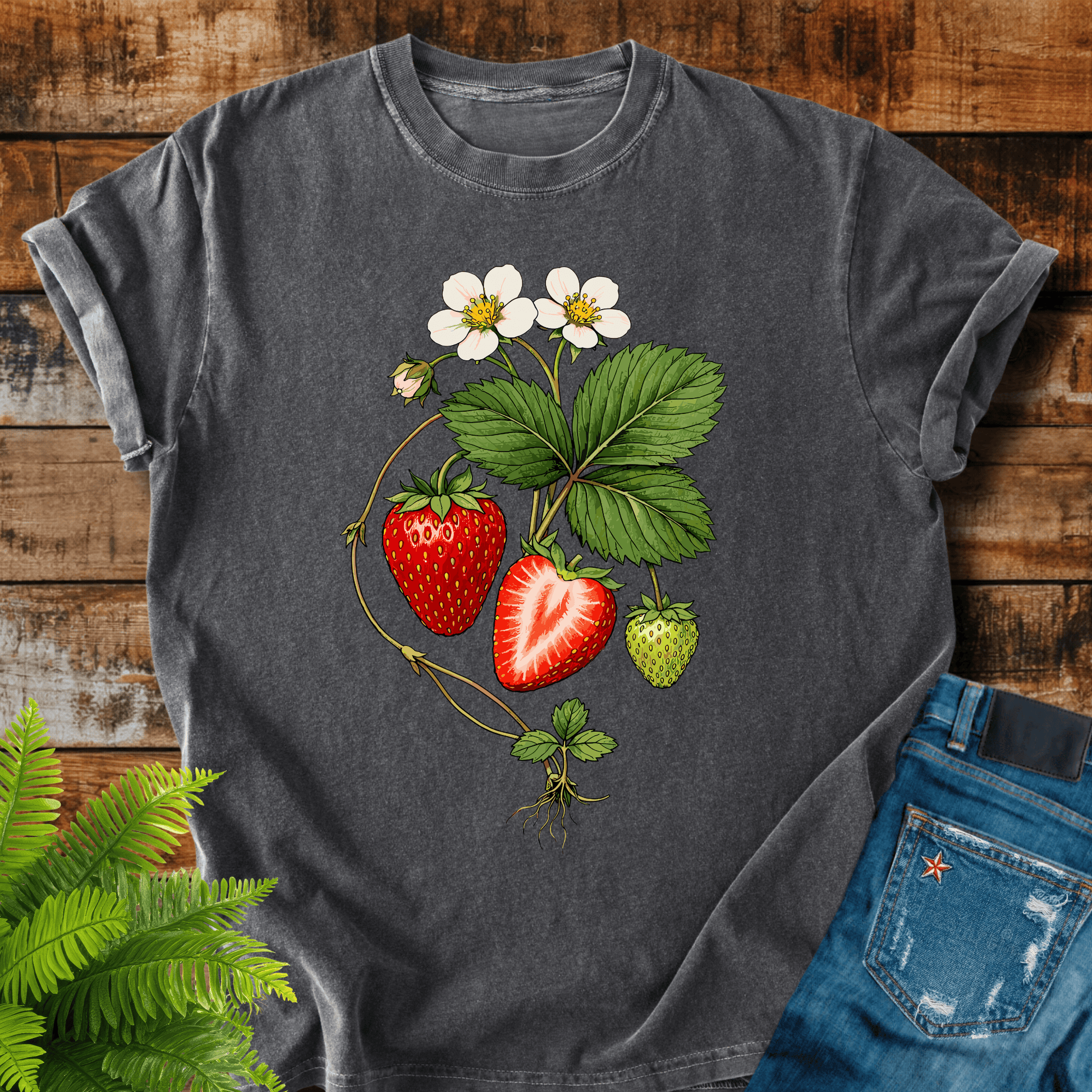 Strawberry Plant T-shirt