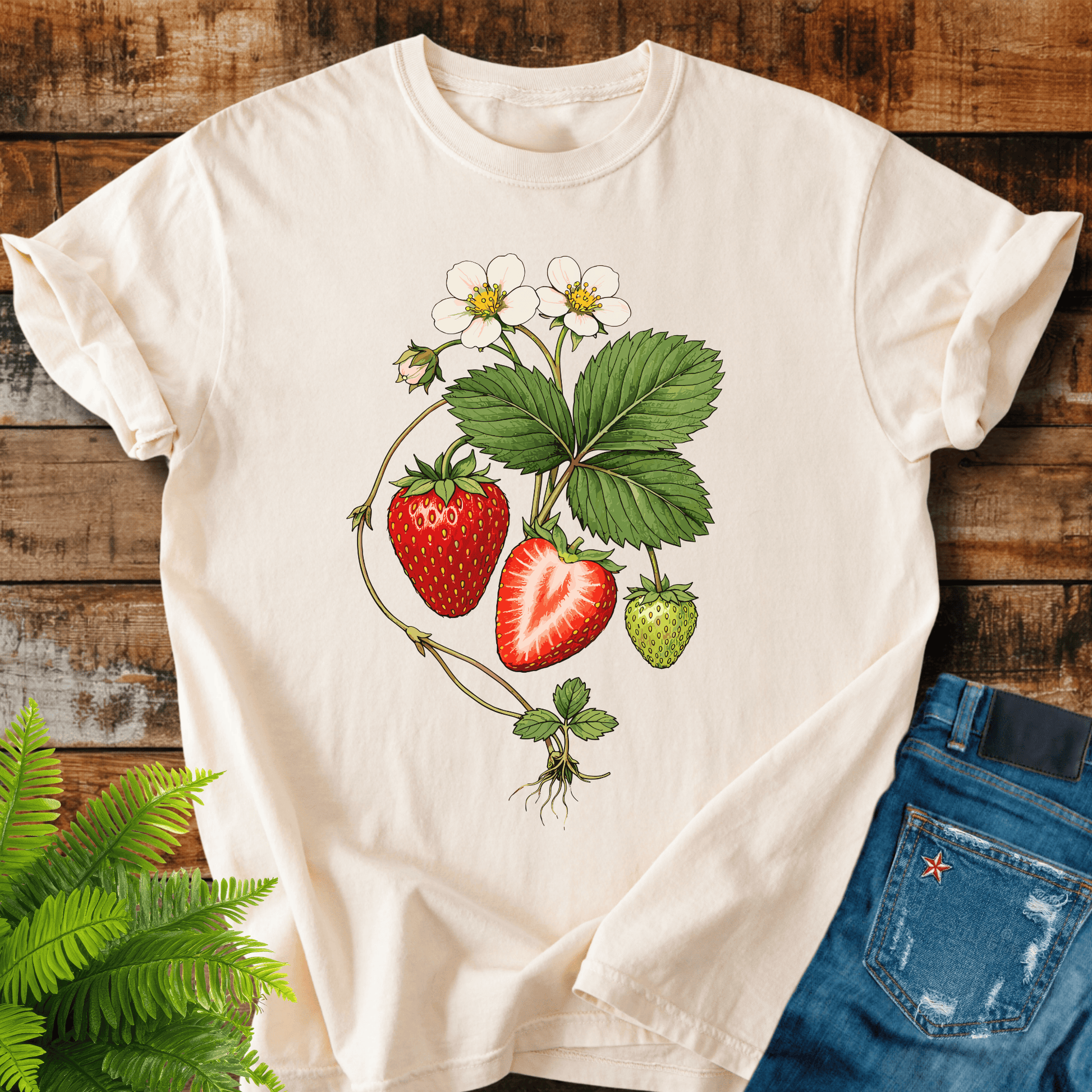Strawberry Plant T-shirt