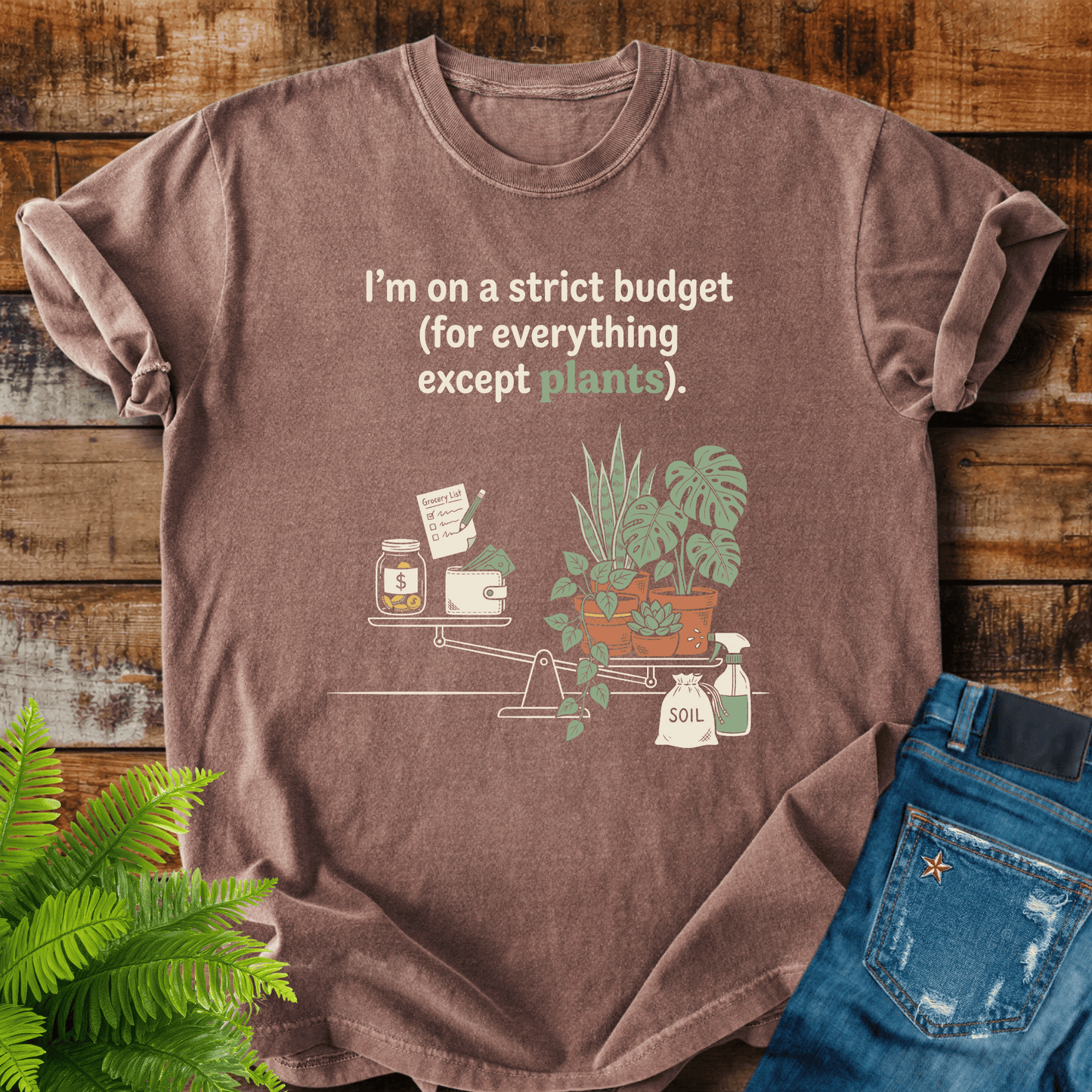 Strict Budget Plants T-shirt