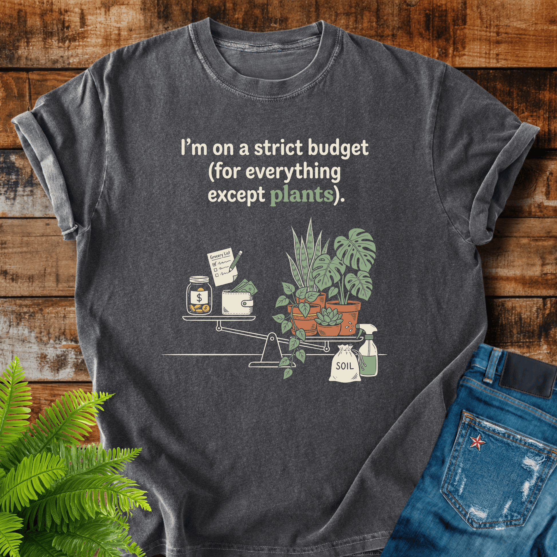 Strict Budget Plants T-shirt