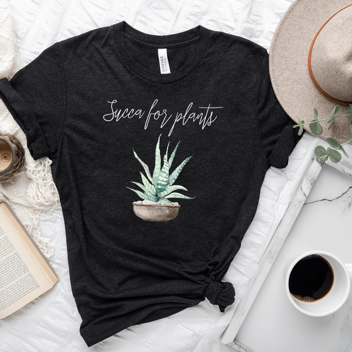 Succa For Plants Unisex Tee