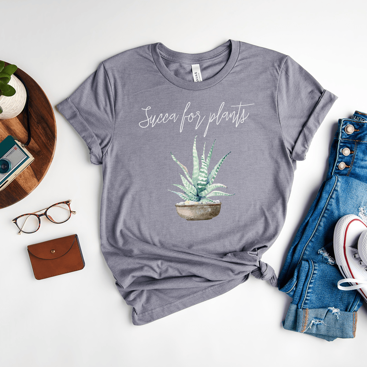 Succa For Plants Unisex Tee