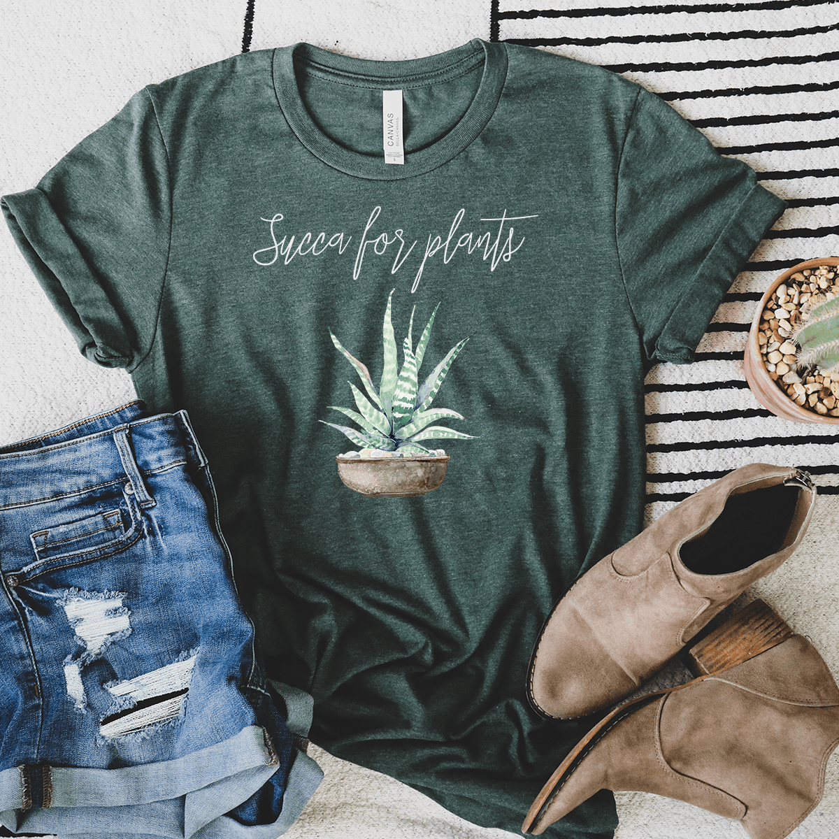 Succa For Plants Unisex Tee