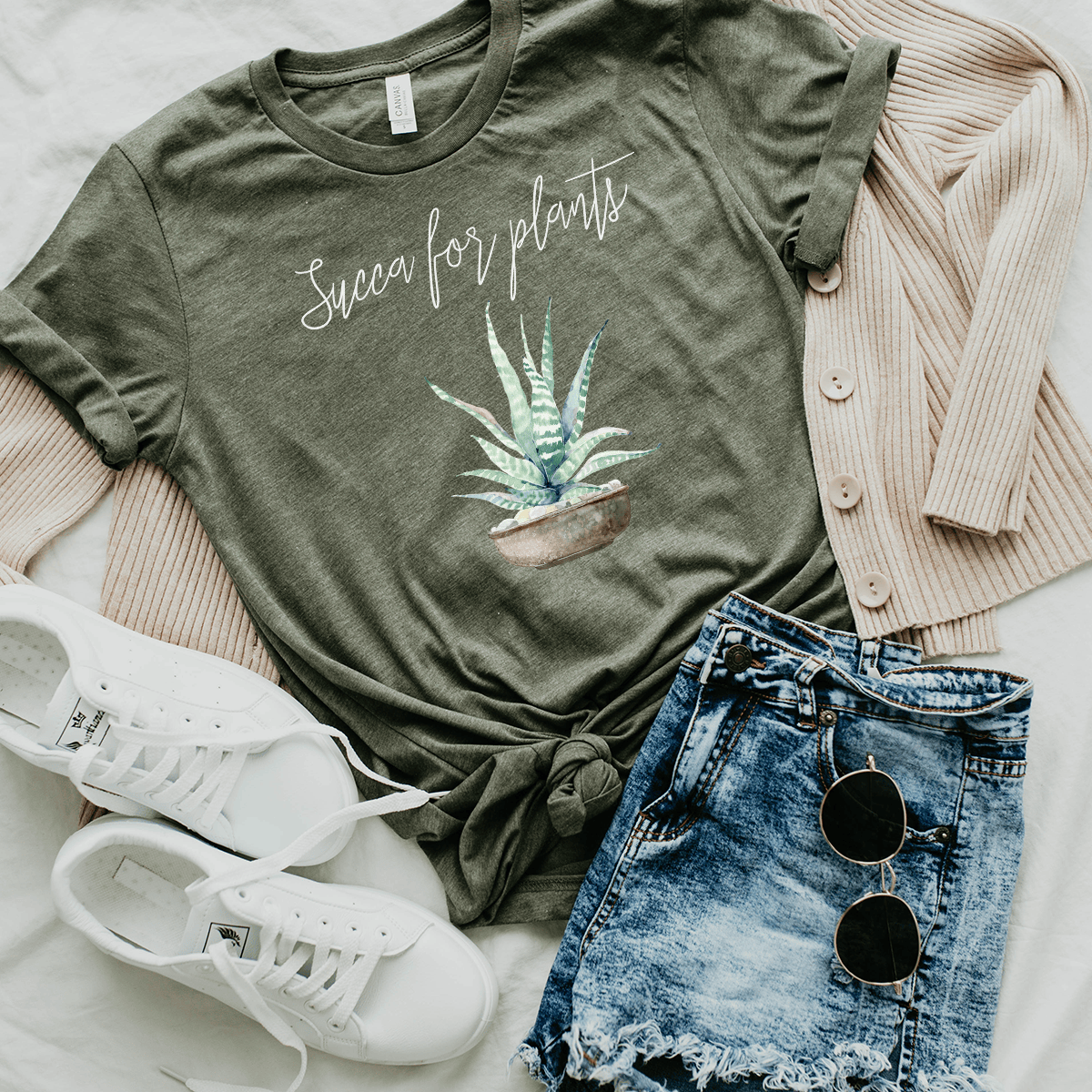 Succa For Plants Unisex Tee