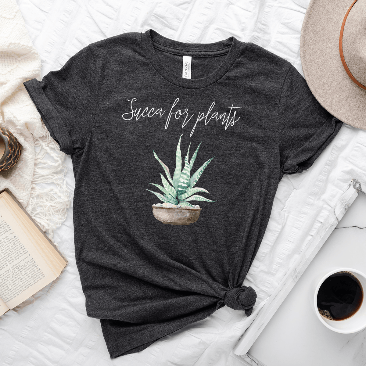 Succa For Plants Unisex Tee