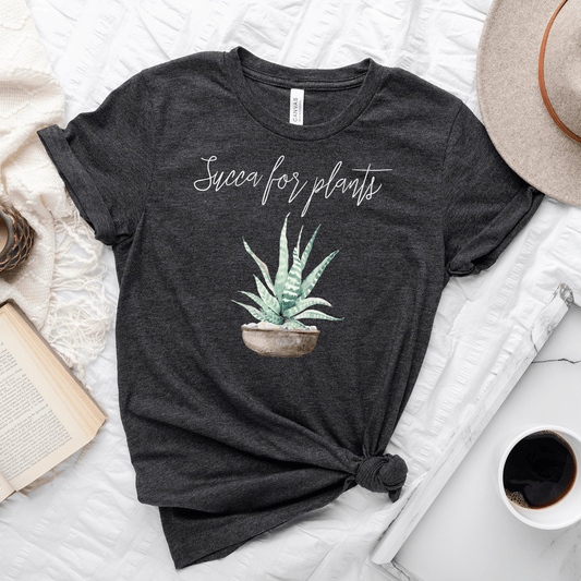 Succa For Plants Unisex Tee