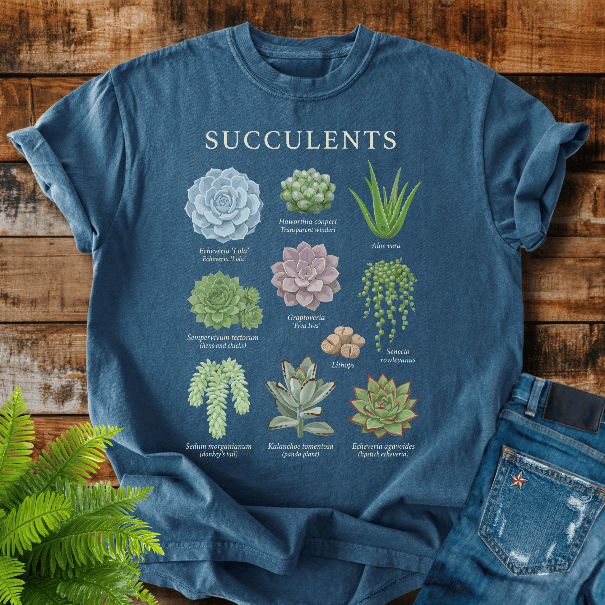 Succulents T-shirt