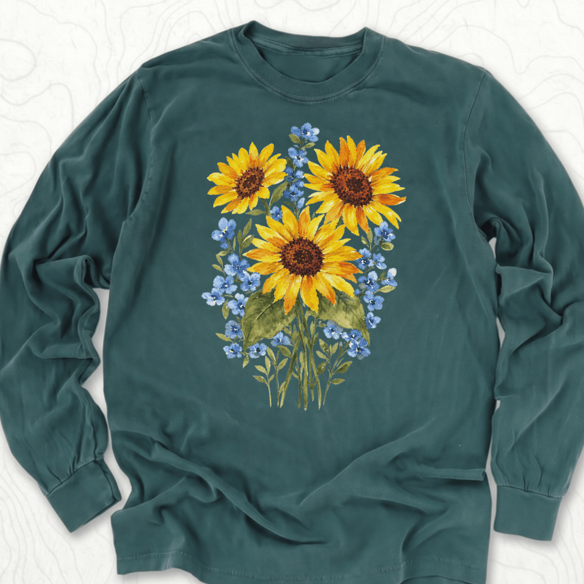 Sunflower Bouquet LS T-shirt