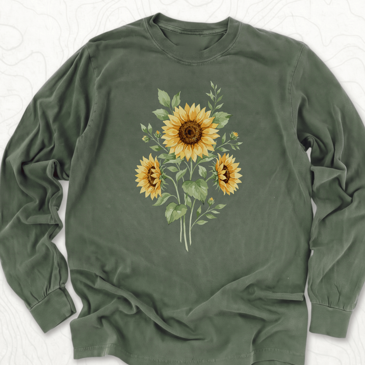 Sunflower Bouquet LS T-shirt