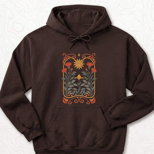 Sunflower Floral Hoodie