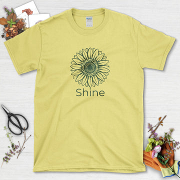 Sunflower Shine Garden T-Shirt