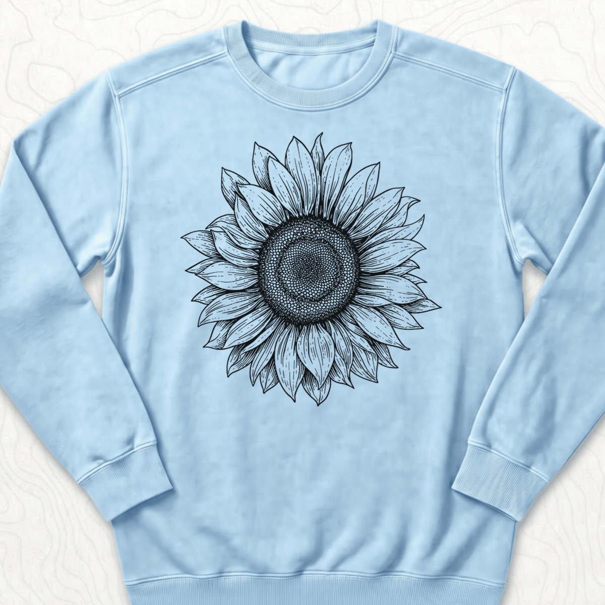 Sunflower Sketch Sweatshirt