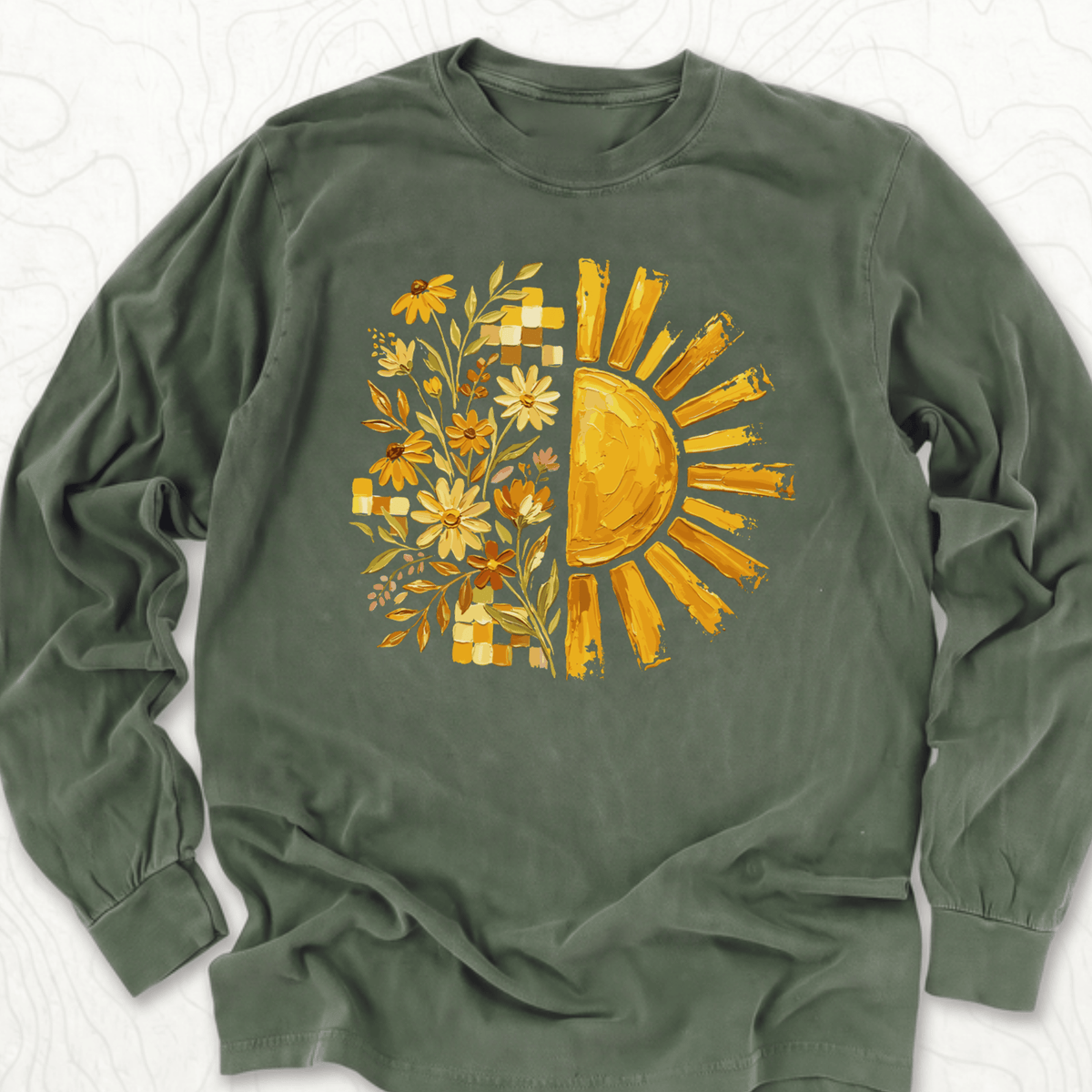 Sunflower Sunshine LS T-shirt