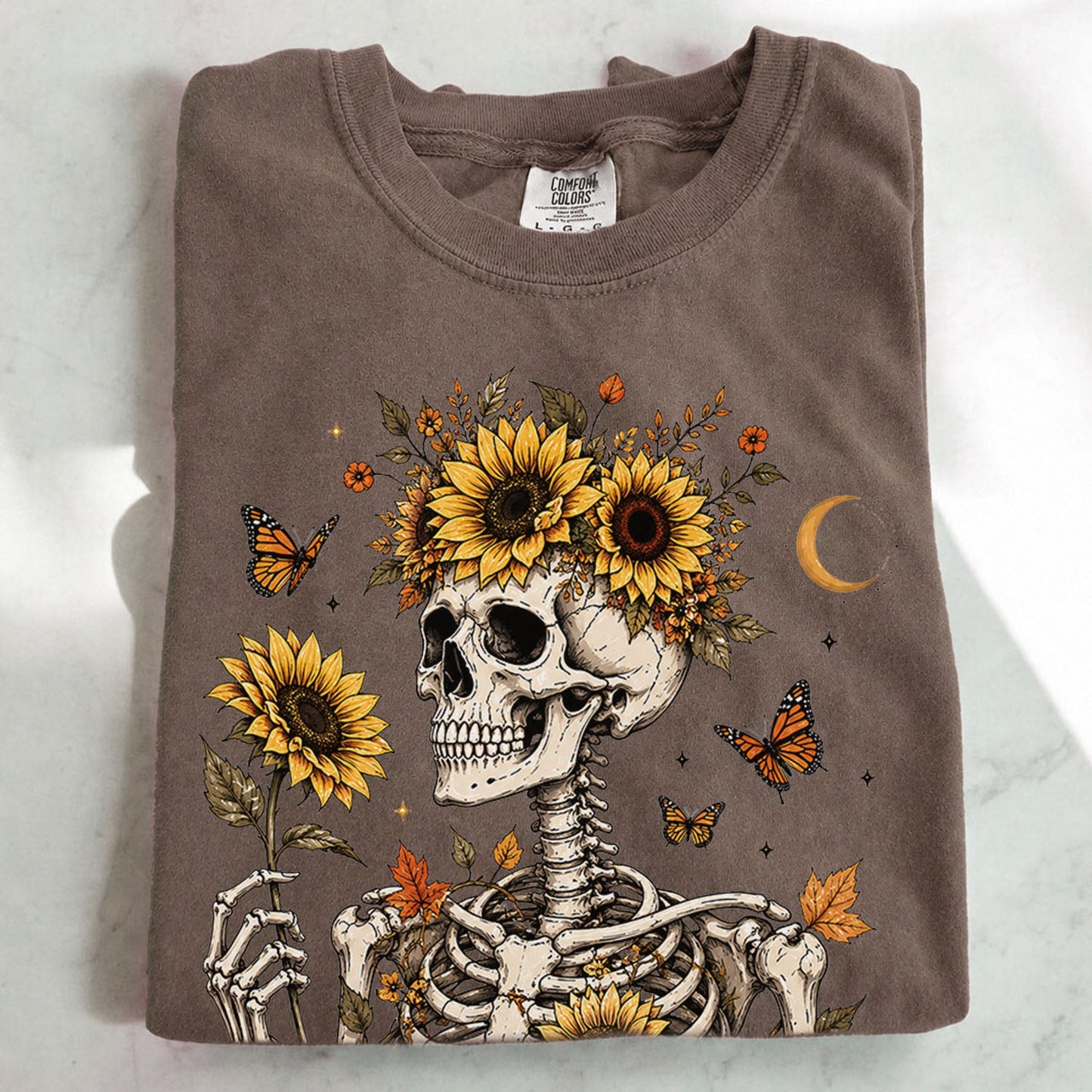 Sunflower Soul Skeleton T-Shirt