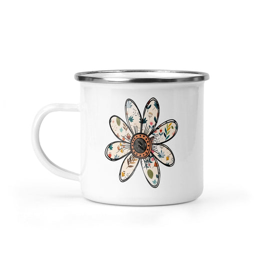 Sunflowers Art - Camping Mug