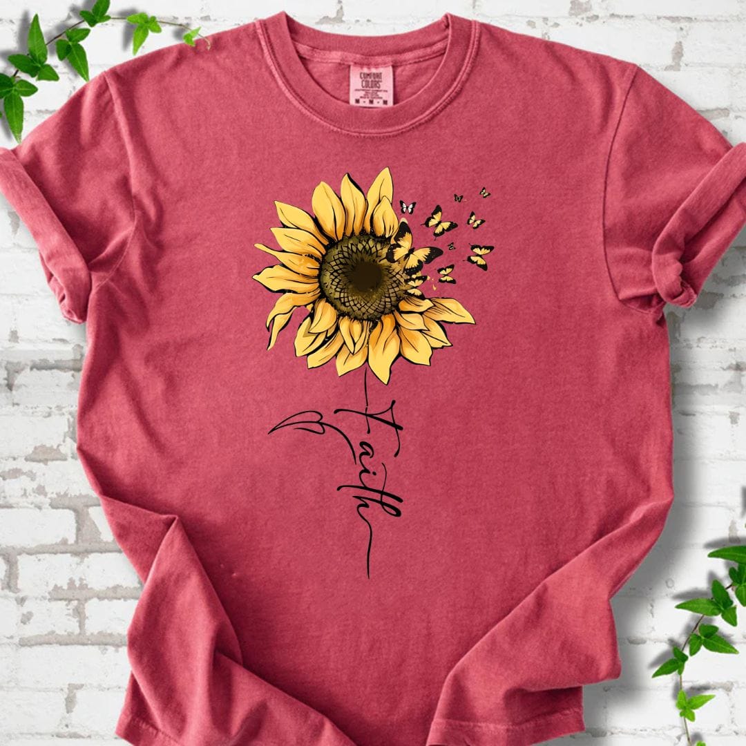 Sunflowers Faith T-Shirt