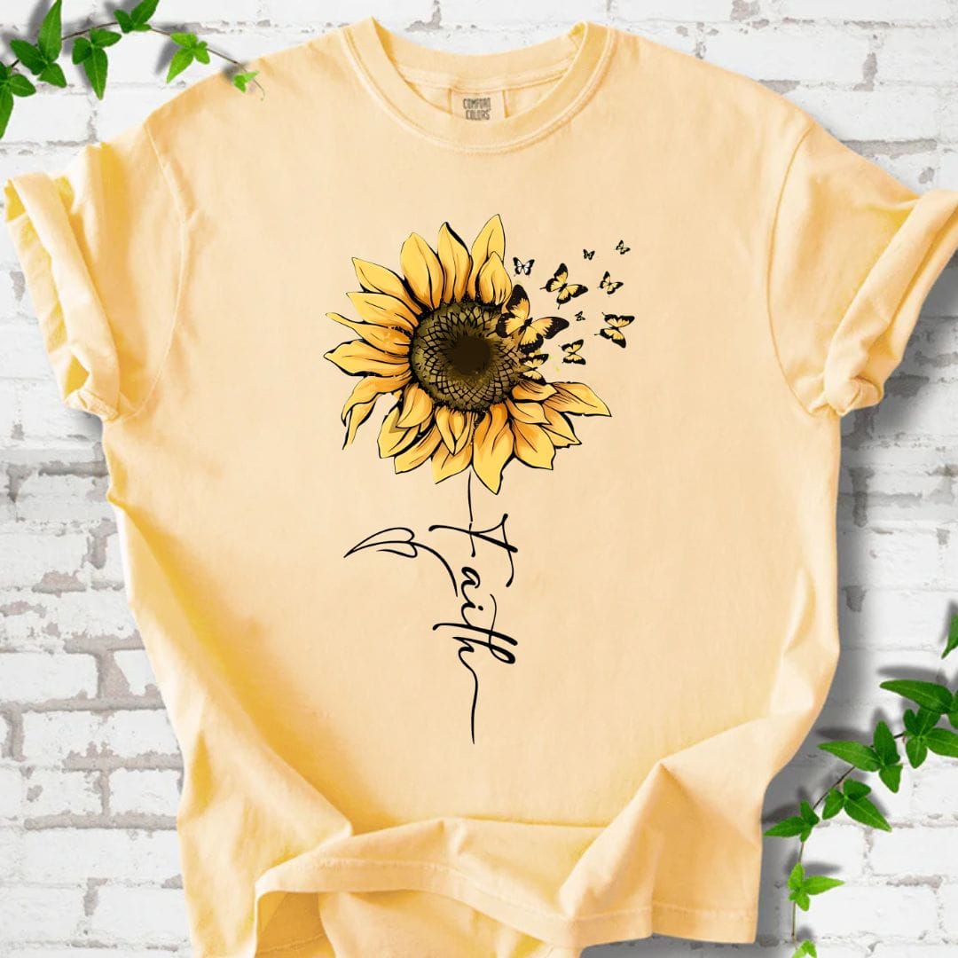 Sunflowers Faith T-Shirt