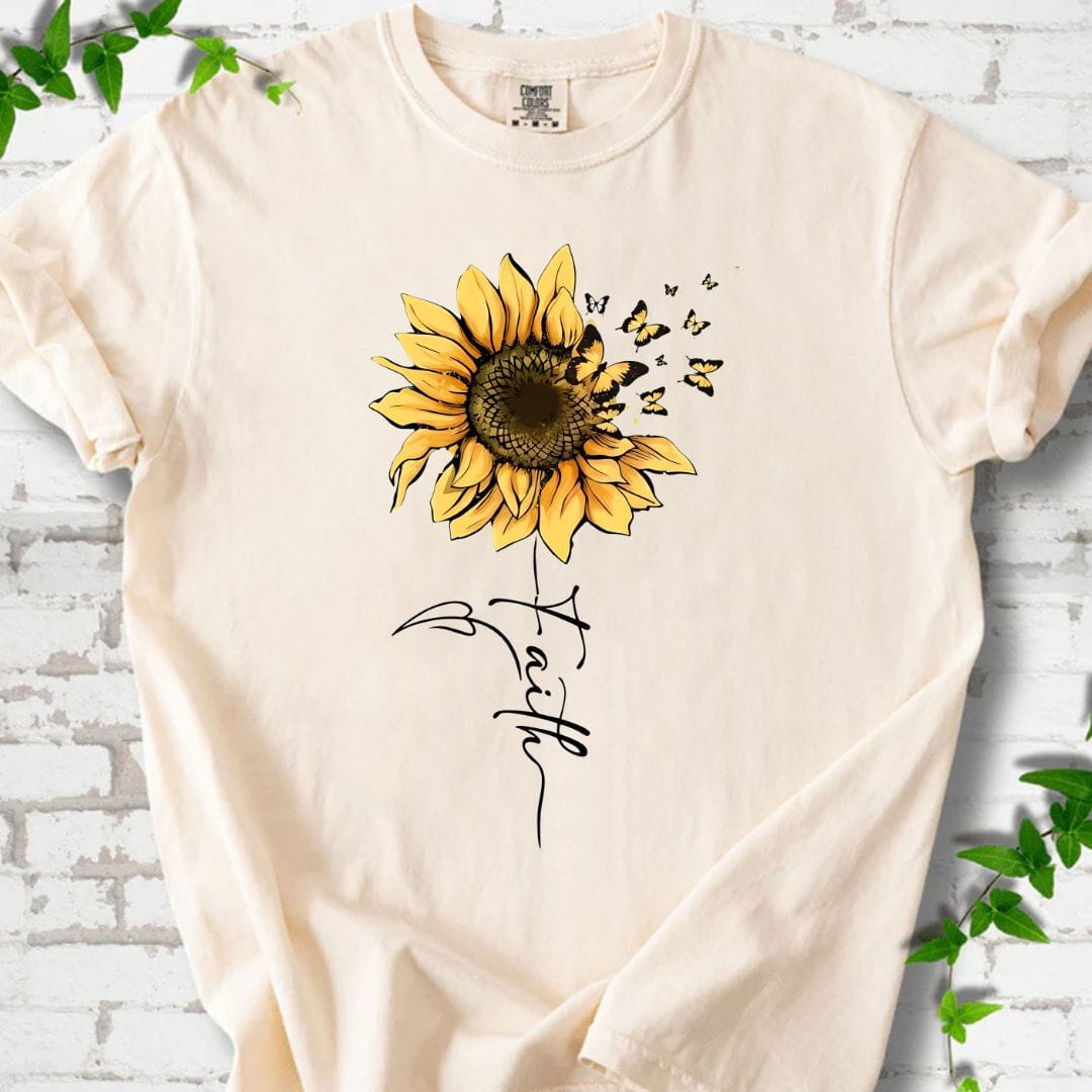 Sunflowers Faith T-Shirt