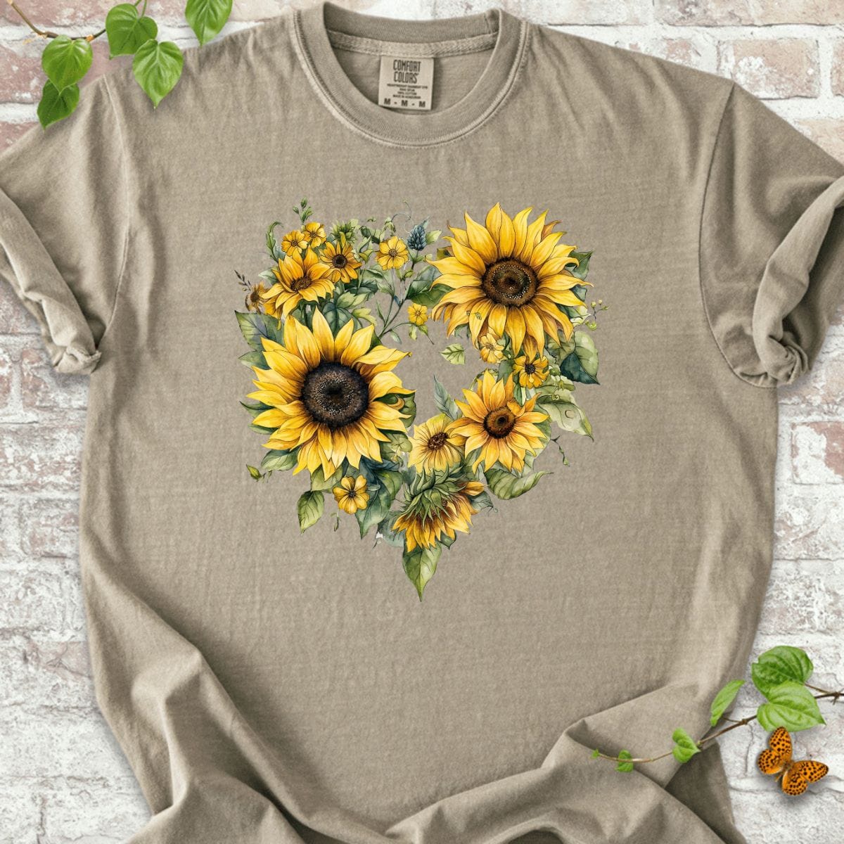 Sùnlowers Heart T-Shirt
