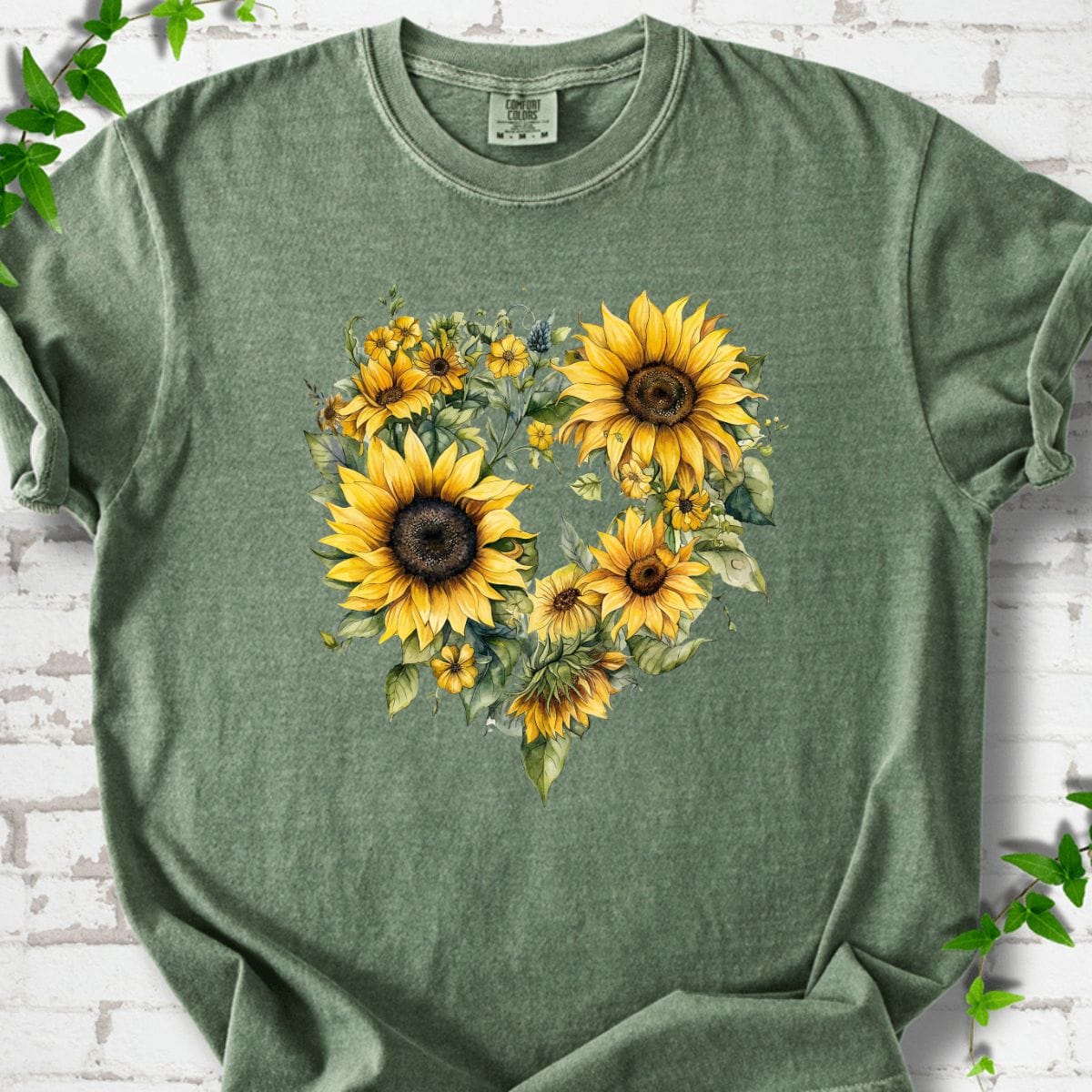 Sùnlowers Heart T-Shirt