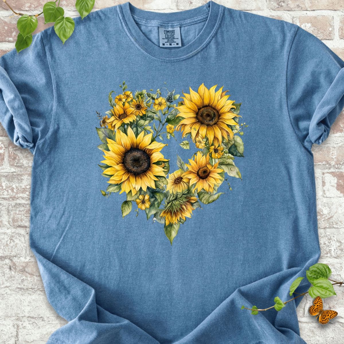 Sùnlowers Heart T-Shirt