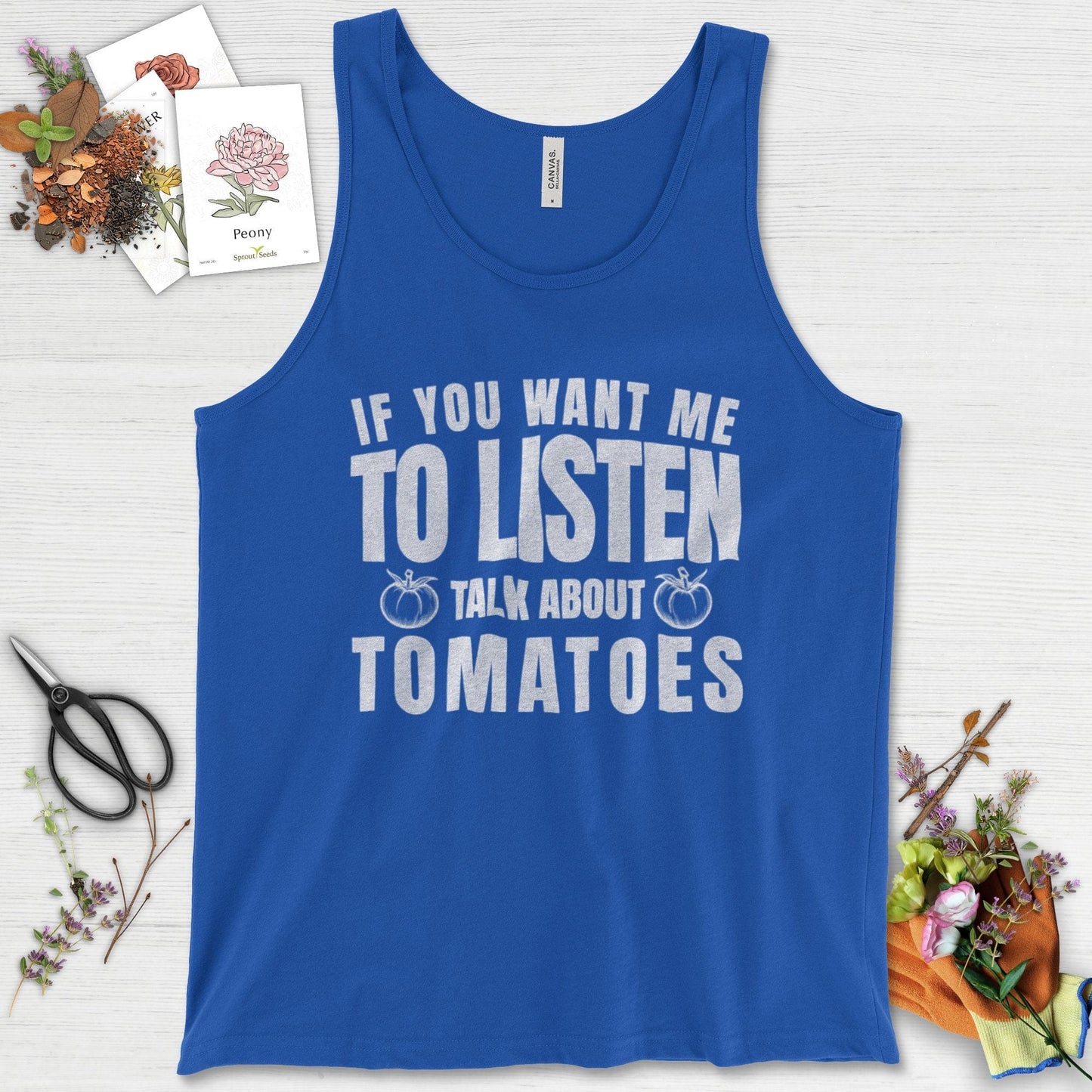 Talk About Tomatoes Tank Top