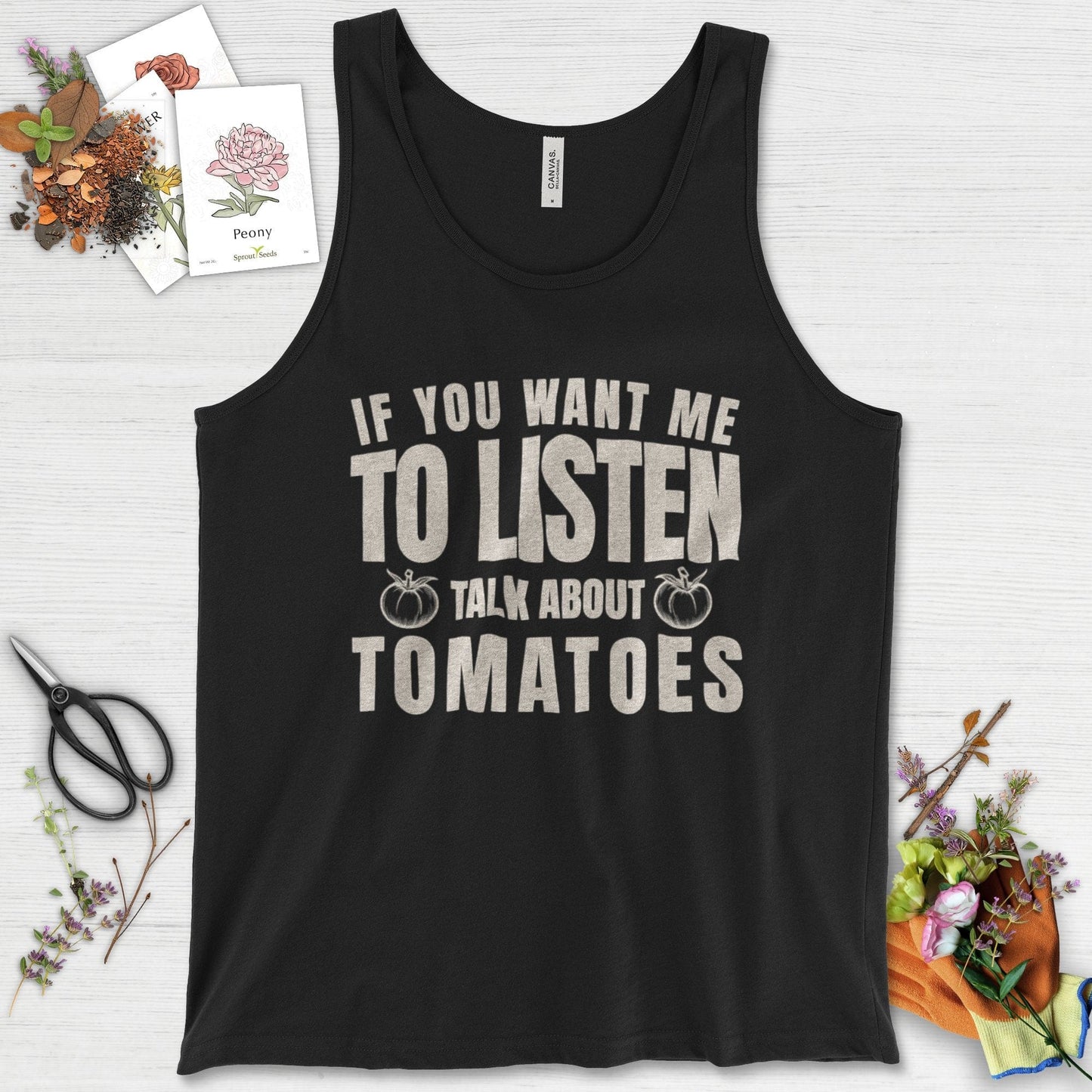 Talk About Tomatoes Tank Top