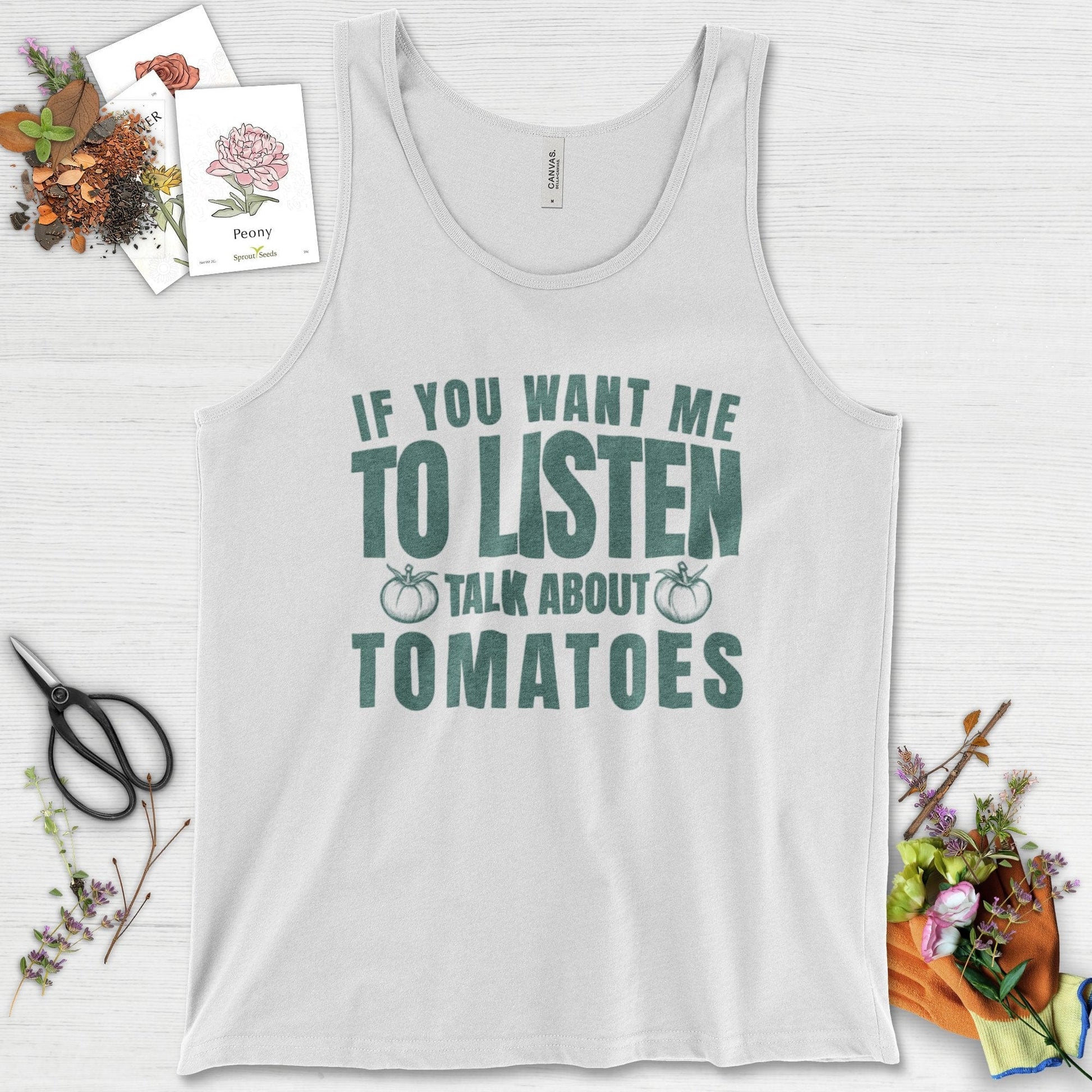 Talk About Tomatoes Tank Top