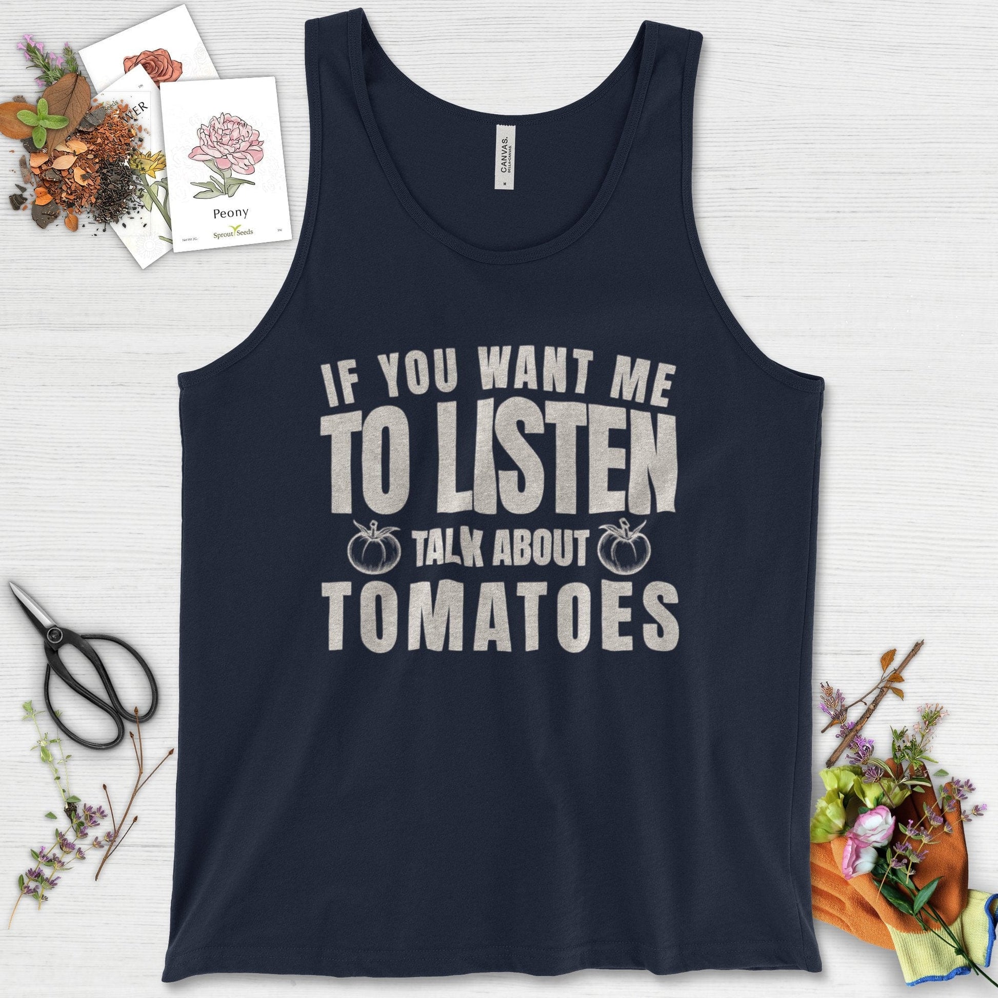 Talk About Tomatoes Tank Top