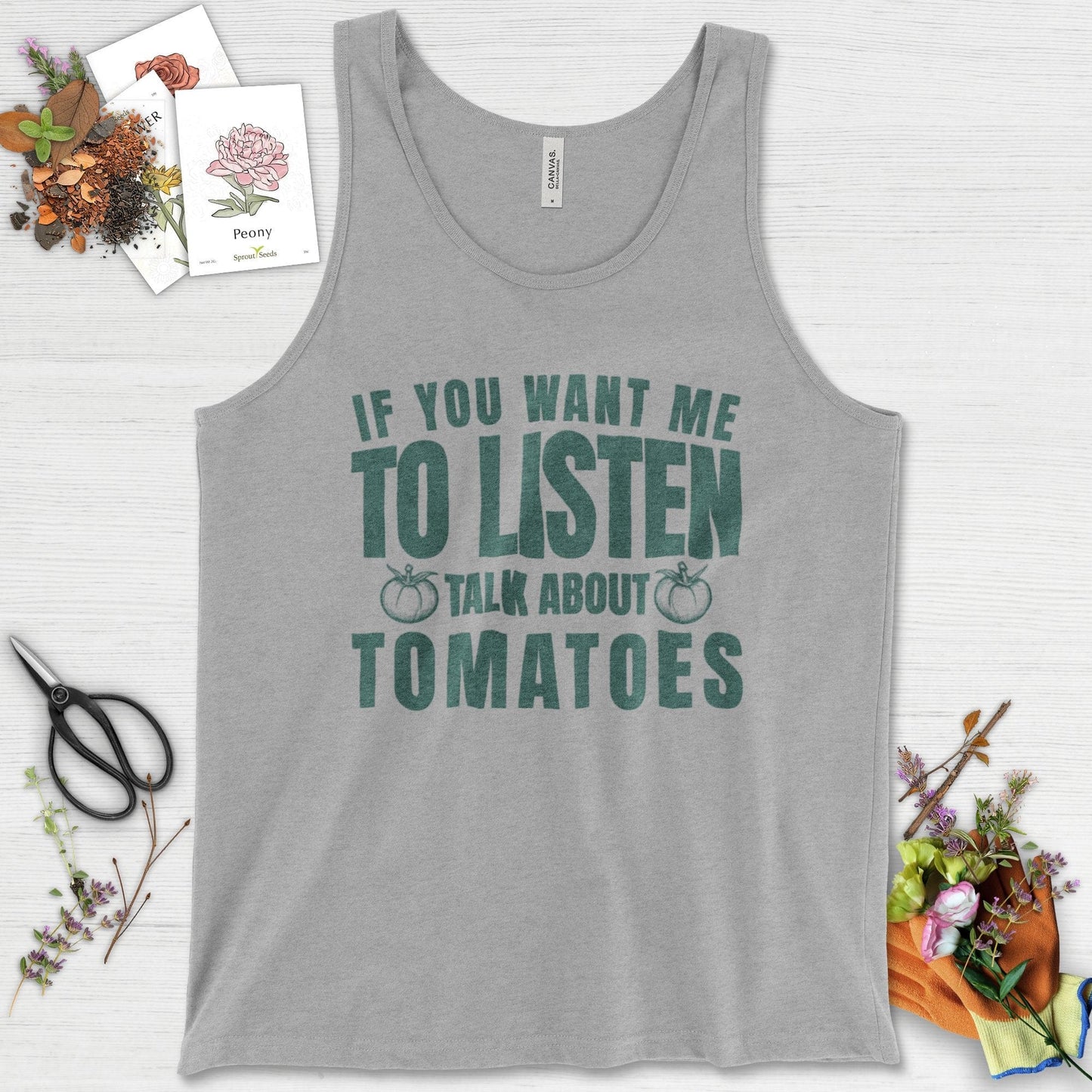 Talk About Tomatoes Tank Top