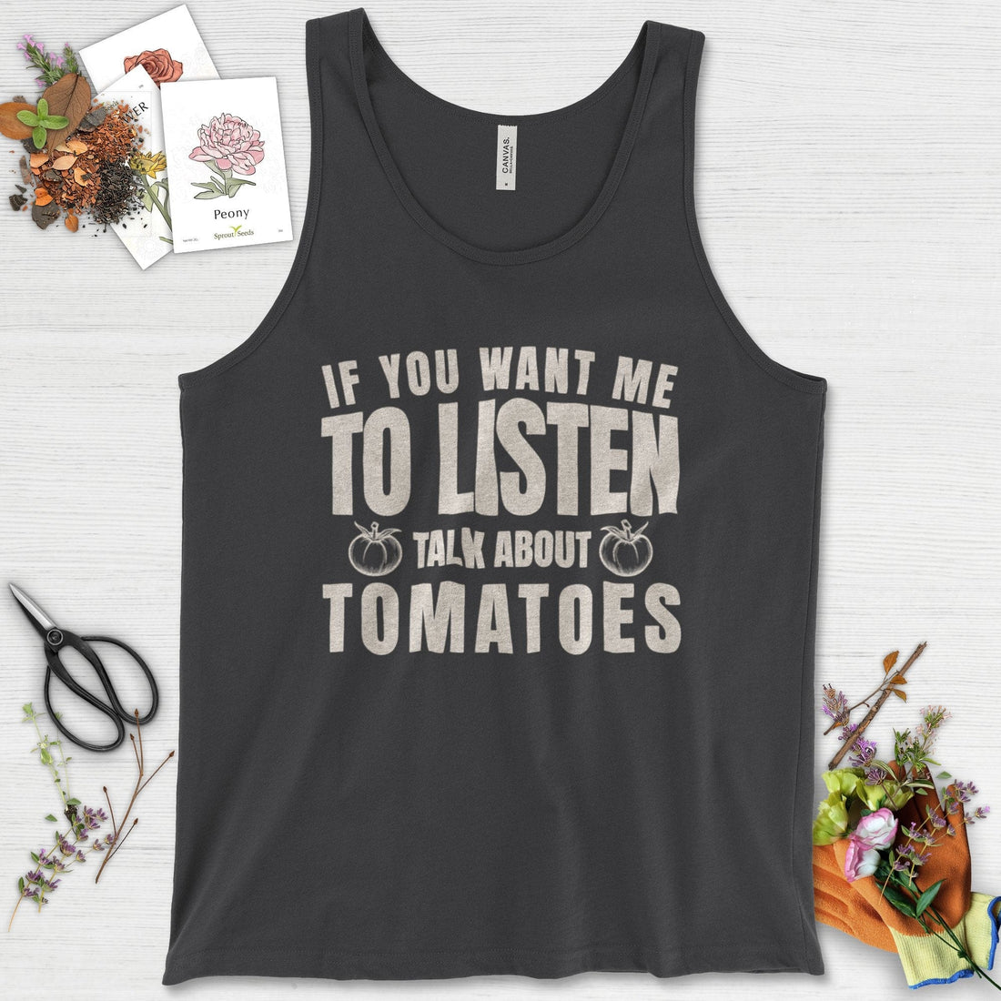 Talk About Tomatoes Tank Top