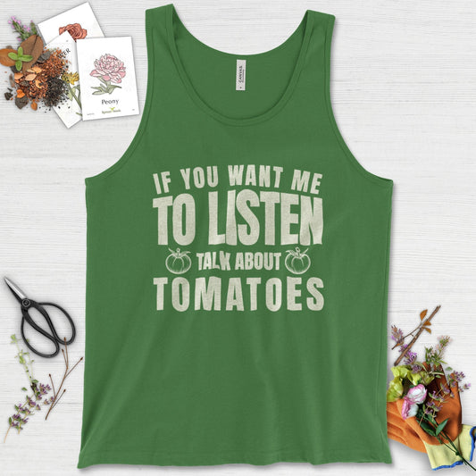 Talk About Tomatoes Tank Top