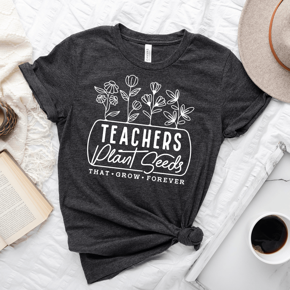Teachers Plant Seeds Unisex Tee